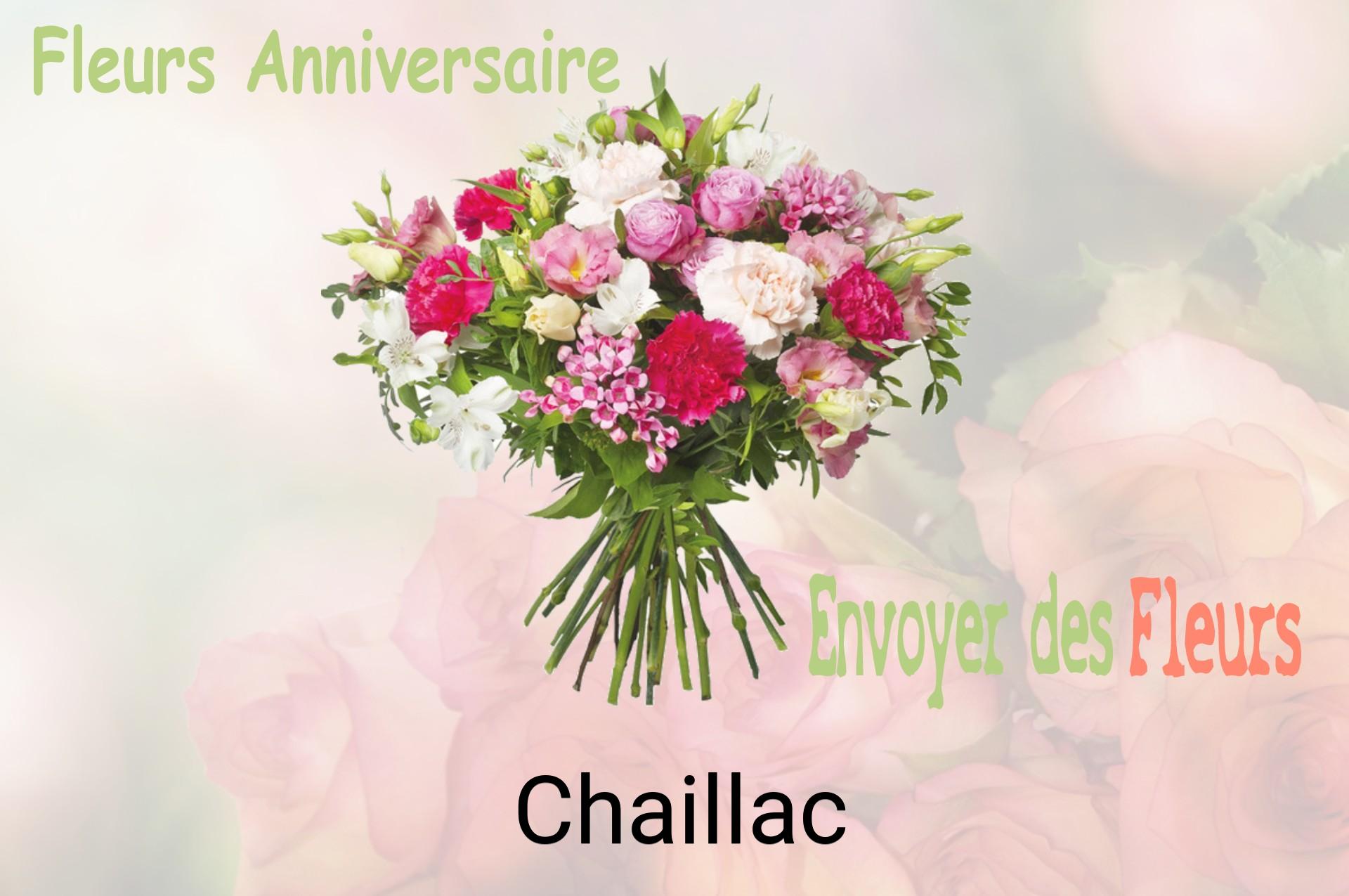Bouquet de fleurs d’anniversaire livré à Chaillac