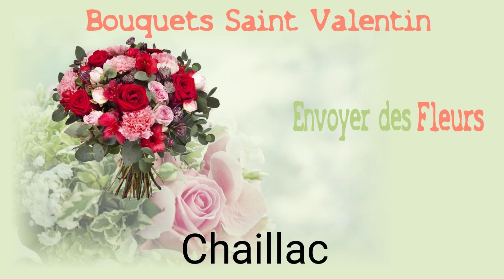 Roses de Saint-Valentin livrées à Chaillac
